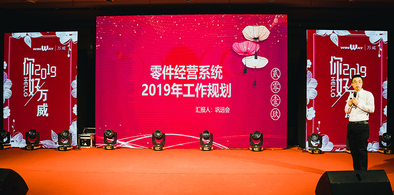 2019年萬(wàn)威機(jī)械規(guī)劃會(huì)議暨2018年頒獎(jiǎng)典禮勝利召開