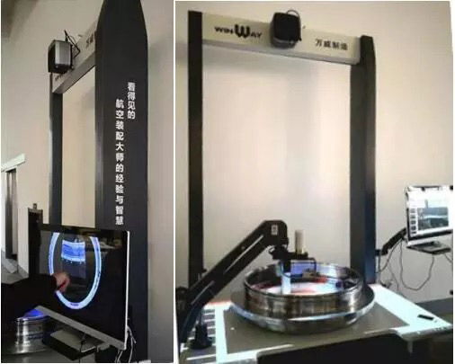 萬威機械AR技術人機協(xié)作智能裝配平臺