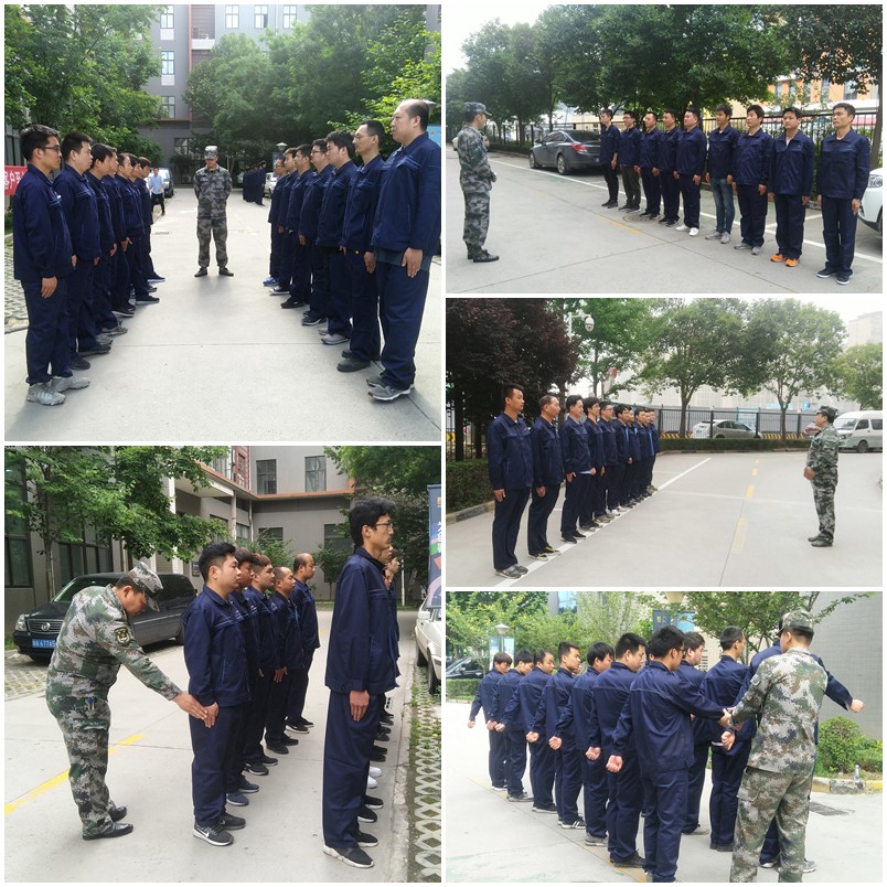 萬威機械生產(chǎn)部軍訓圓滿完成