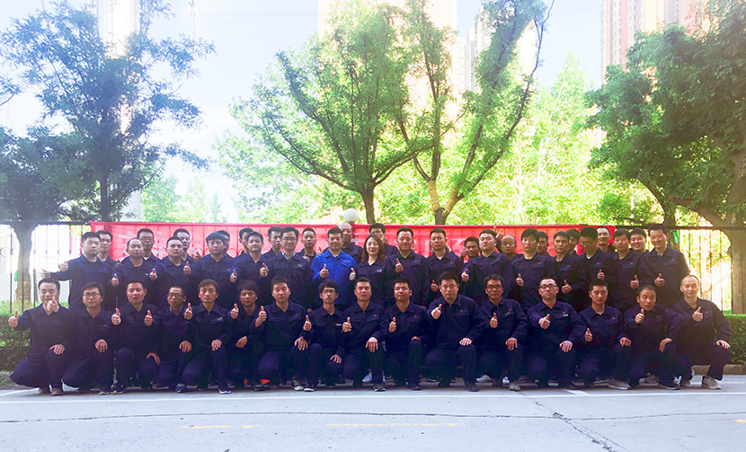 萬威機械生產(chǎn)部軍訓圓滿完成